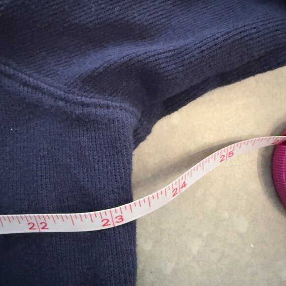 Polo Ralph Lauren Navy Quarter-Zip Pullover Sweater – Size L  Description: - Picture 9 of 10